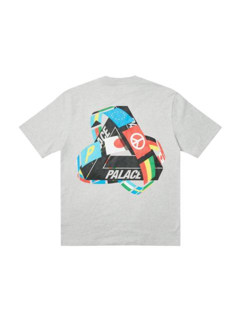 PALACE Palace Tri-Flag T-shirt Grey Marl
