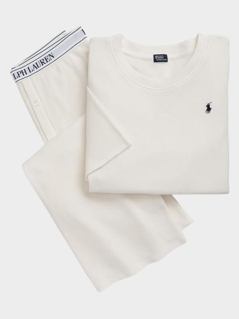 Polo Ralph Lauren Short-Sleeve Top Straight-Leg Pant Set