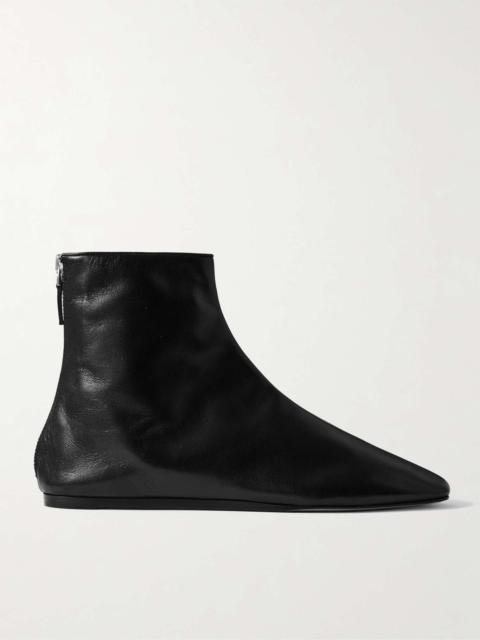 LE MONDE BÉRYL Luna leather ankle boots