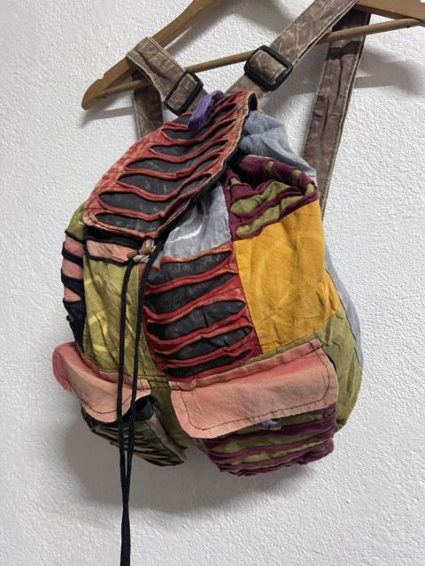 Other brands Japanese Brand - Custom Dyed Multicolor Fanny Rucksack Bagpack