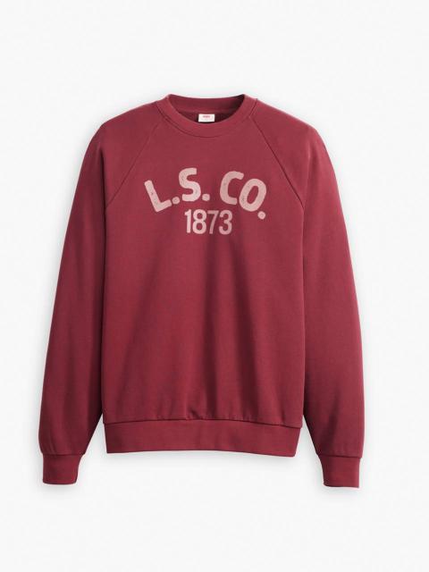 Levi's RAGLAN GRAPHIC CREWNECK SWEATSHIRT
