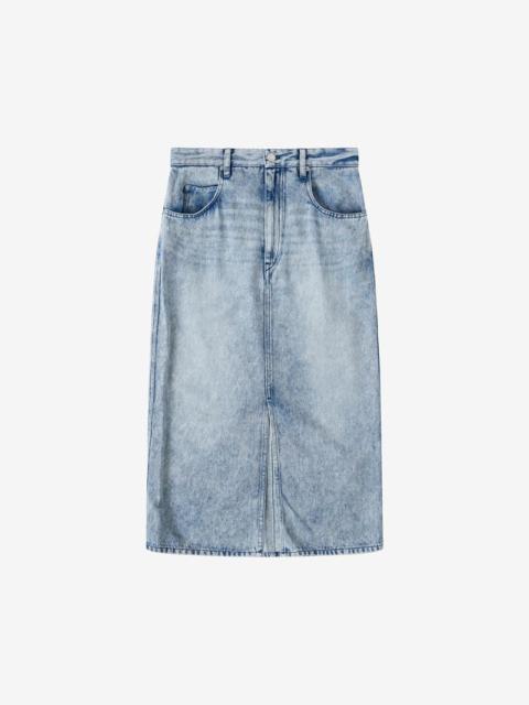 TILAURIA MIDI DENIM SKIRT