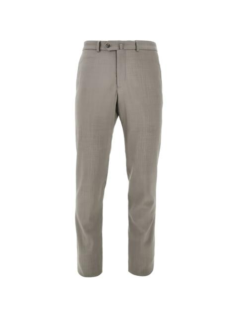 EMPORIO ARMANI grey tailored trousers