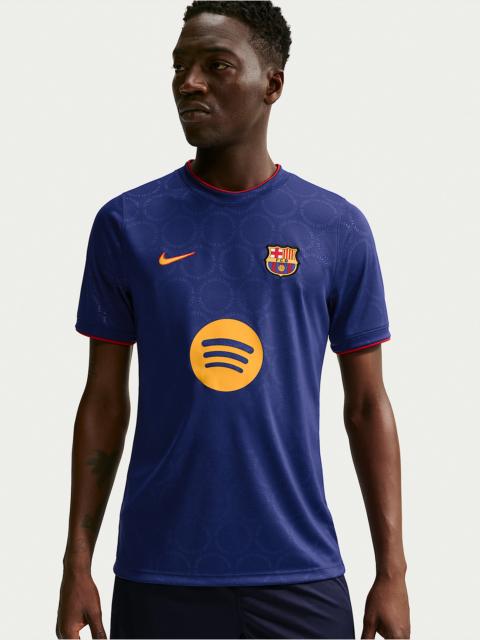 Nike FC Barcelona Third Men's Nike Dri-FIT Soccer Pre-Match Top