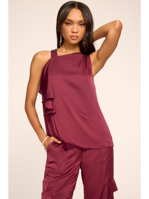 RAMY BROOK Danielle Asymmetric Ruffle Top