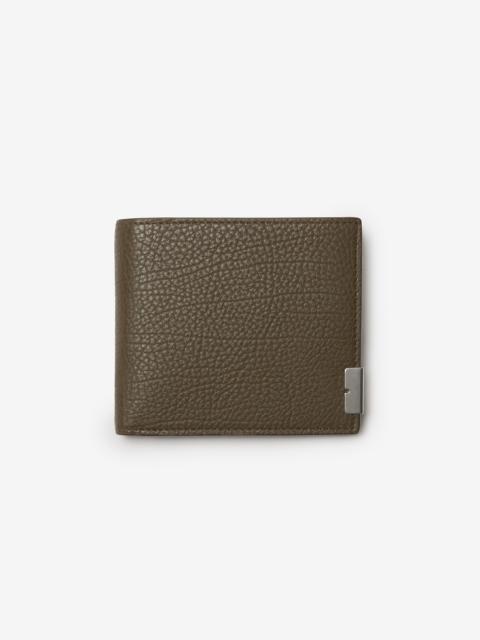 B Cut Bifold Coin Wallet