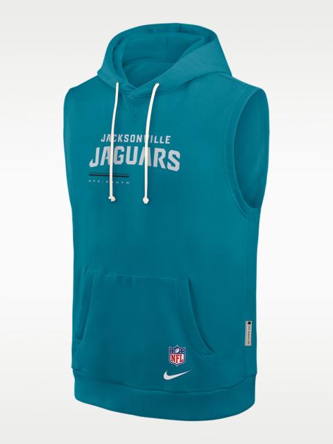 Nike Jacksonville Jaguars Sideline Men's Nike Dri-FIT NFL Sleeveless Pullover Hoodie