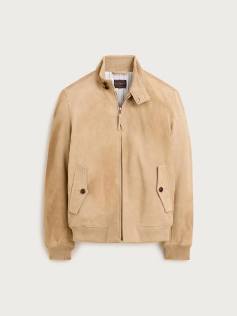 J.CREW Harrington jacket in Italian suede