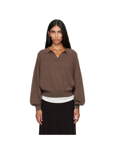 LISA YANG Brown Katriel Polo