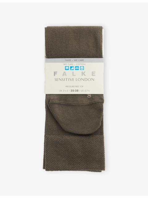 FALKE Sensitive London Stretch-Cotton Blend Socks