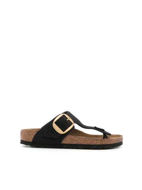 Gizeh leather flat sandals