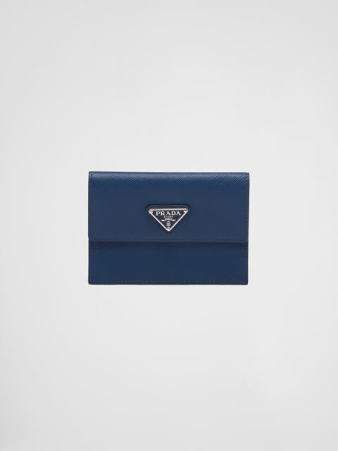 Saffiano leather document holder