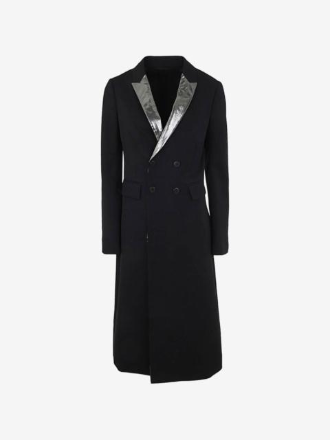 SAPIO double-breasted collared coat
