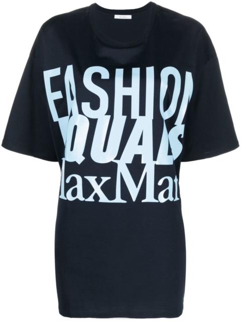 Max Mara logo-print cotton T-shirt