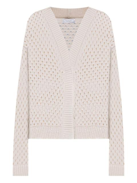 PESERICO long-sleeve V-neck cardigan