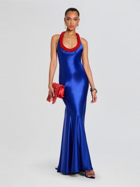 RETROFÊTE AIRELIENE EMBROIDERED DRESS