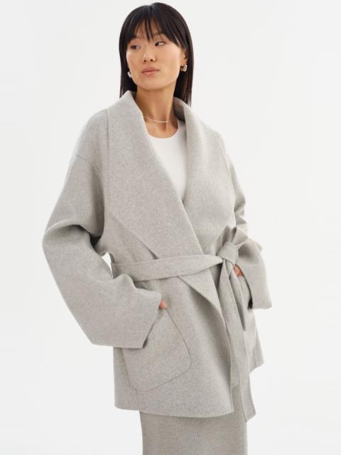 LAMARQUE MEKIA | Double Face Wool Coat