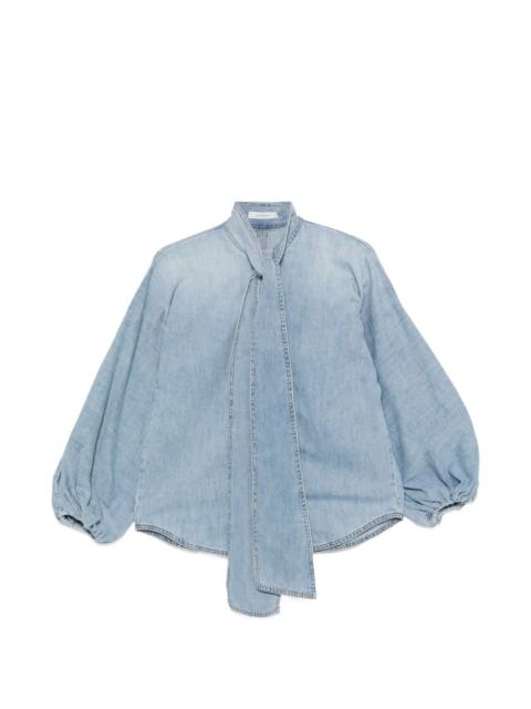 Zimmermann Indra tie-neck blouse