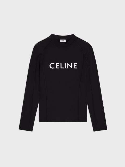 CELINE celine surf t-shirt in lycra