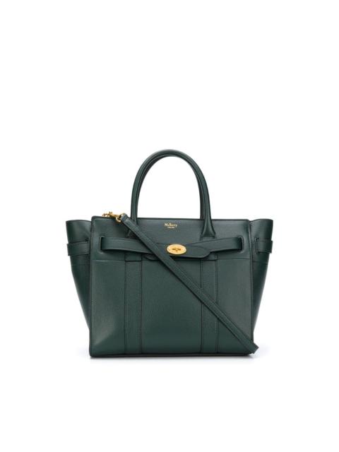 Mulberry Bayswater logo tote bag