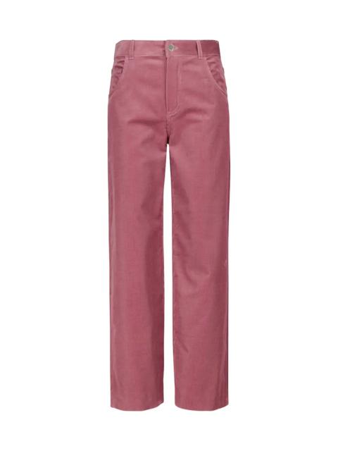 Loro Piana Lan stretch-cotton corduroy pants