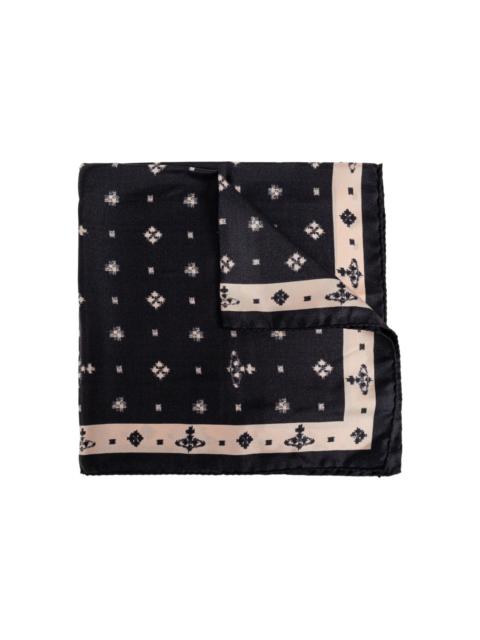 Vivienne Westwood Ikat silk scarf