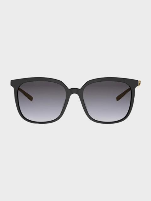Dior Bow S1I 55MM Square Sunglasses