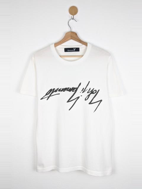 Yohji Yamamoto Yohji Yamamoto Ground Y Signature shirt