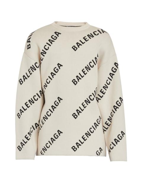 BALENCIAGA Logo sweater