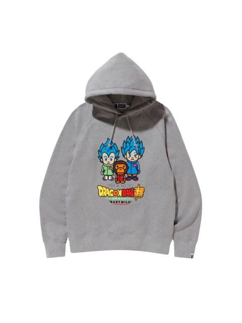 A BATHING APE® BAPE x Dragon Ball Z Super Son Goku & Vegeta Hoodie 'Grey'