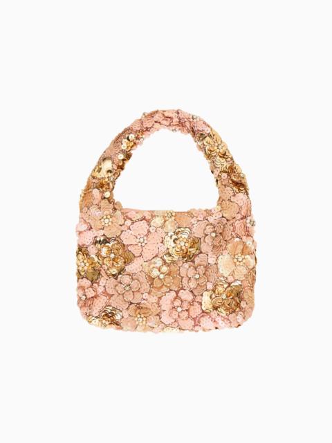 LoveShackFancy Serina Sequin Flower Mini Purse