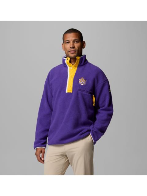 Columbia Men's Collegiate Helvetia Half Snap Fleece - LSU