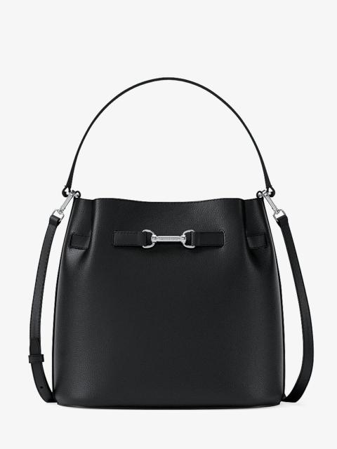 MICHAEL KORS Carson Medium Pebbled Leather Convertible Bucket Crossbody Bag