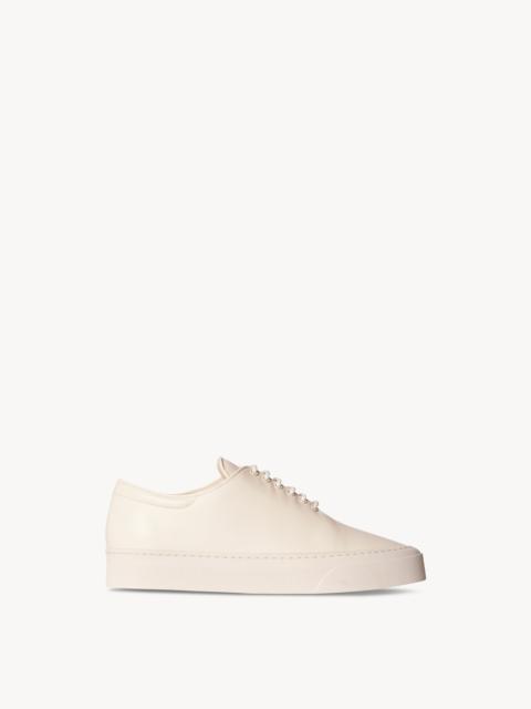 The Row Marie H Lace-Up in Leather