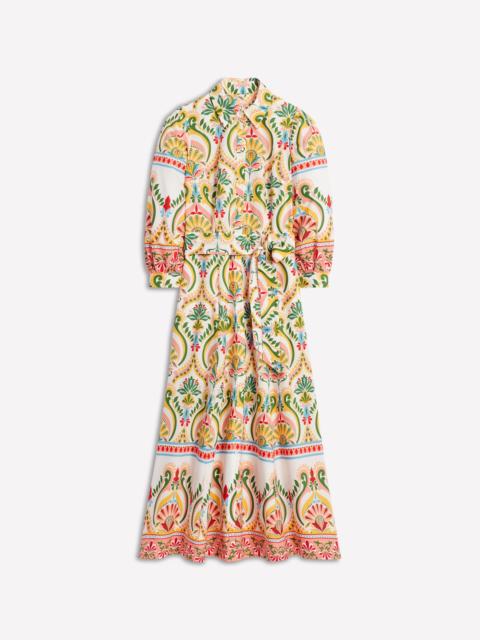 BODEN Clara Cotton Shirt Dress-Multi, Ornamental Floral