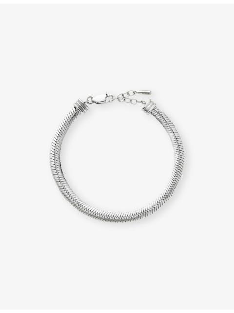 MISSOMA Classic Snake Platinum PVD Plated Stainless-Steel Chain Bracelet
