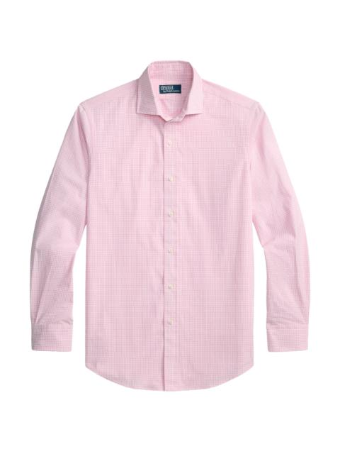 Polo Ralph Lauren Men's Gingham Cotton Poplin Button-Front Shirt - Pink White