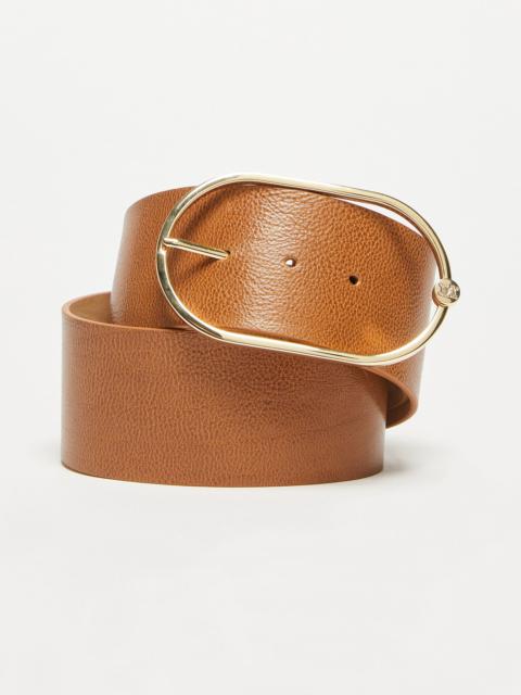 Max Mara CUOIO60 Wide leather belt