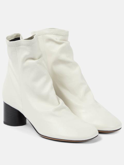 Isabel Marant Laeden leather ankle boots