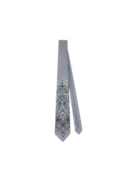 Etro floral paisley print tie