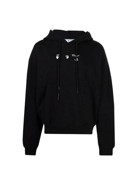 Off-White Off-White FW21 Melting Arrow Logo Print Sports Men's Black OMBB037S21FLE0021025