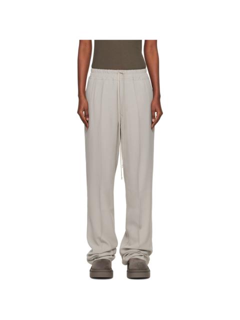 Rick Owens Off-White Concordians Dietrich Drawstring Trousers