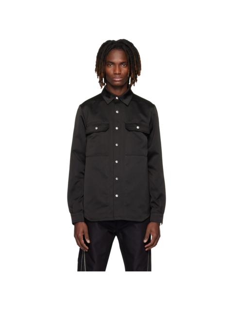 Rick Owens Black Temple Outershirt