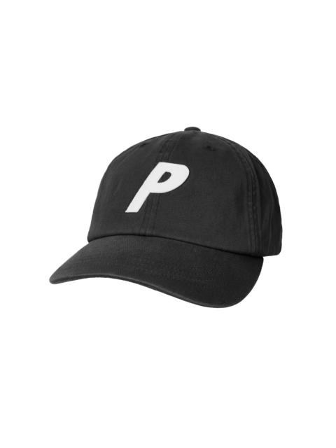 P 6-PANEL BLACK