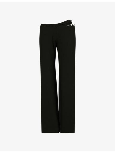 BEC + BRIDGE Mor Straight-Leg Wool-Blend Trousers