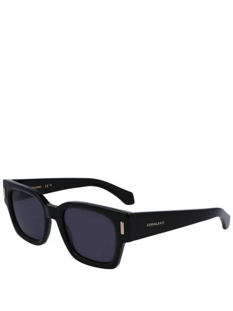 FERRAGAMO Rivet Square Sunglasses, 52mm