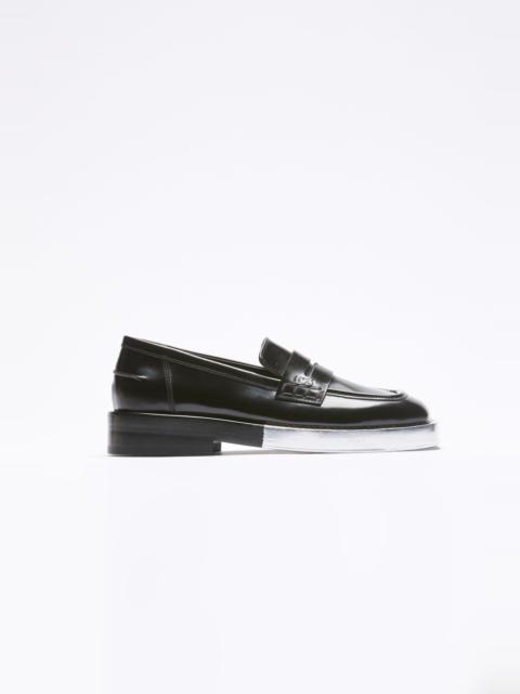 N°21 PAINT-EFFECT LOAFERS