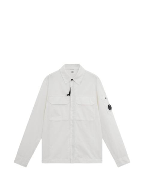 C.P. Company Lens-detail zip-up shirt