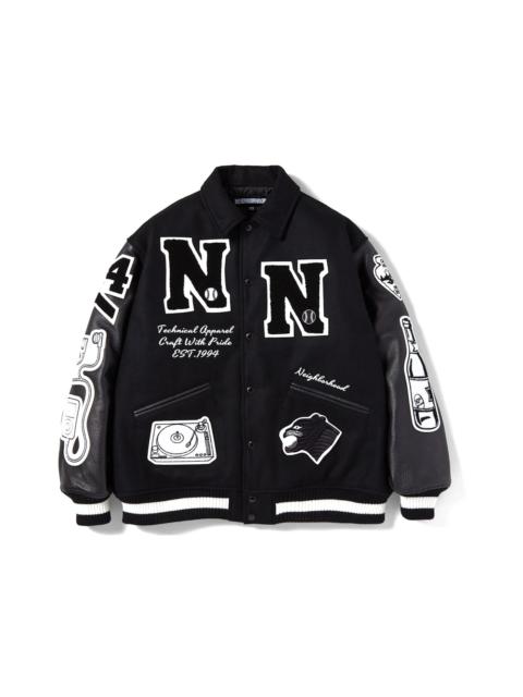 NEIGHBORHOOD Neighborhood Stadium Award Jacket Black