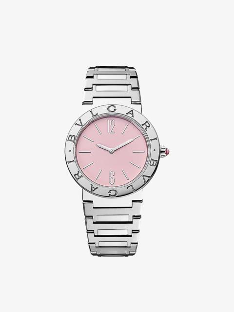 103711 BVLGARI BVLGARI stainless-steel quartz watch